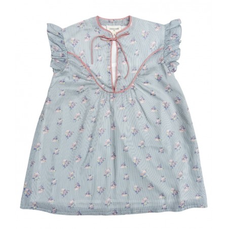 Dress Andree Cotton Bouquet Stripe
