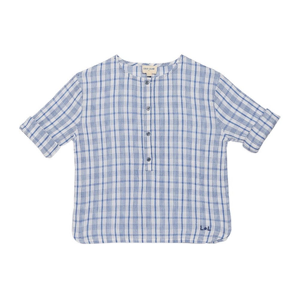 Shirt Saul Cotton Crepe Check