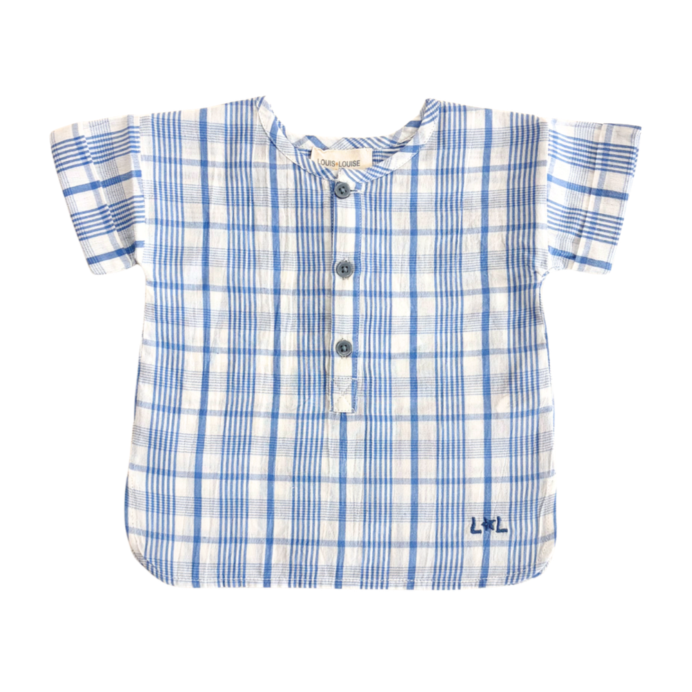 Shirt Saul Cotton Crepe Check