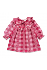Dress Benjamina Twill Check Heart