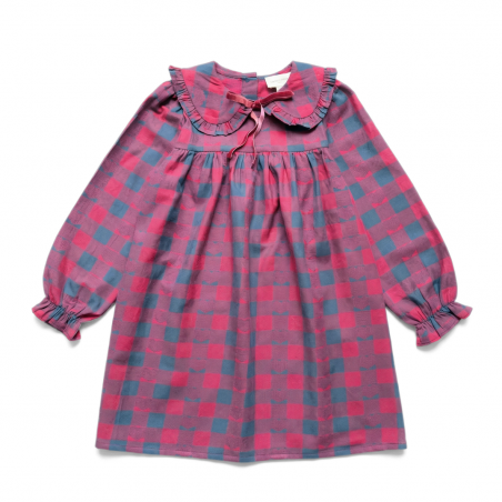 Dress Benjamine Twill Check Heart