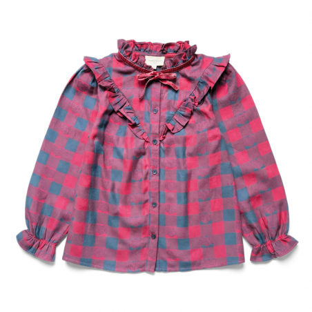 Tunic Imani Twill Check Heart