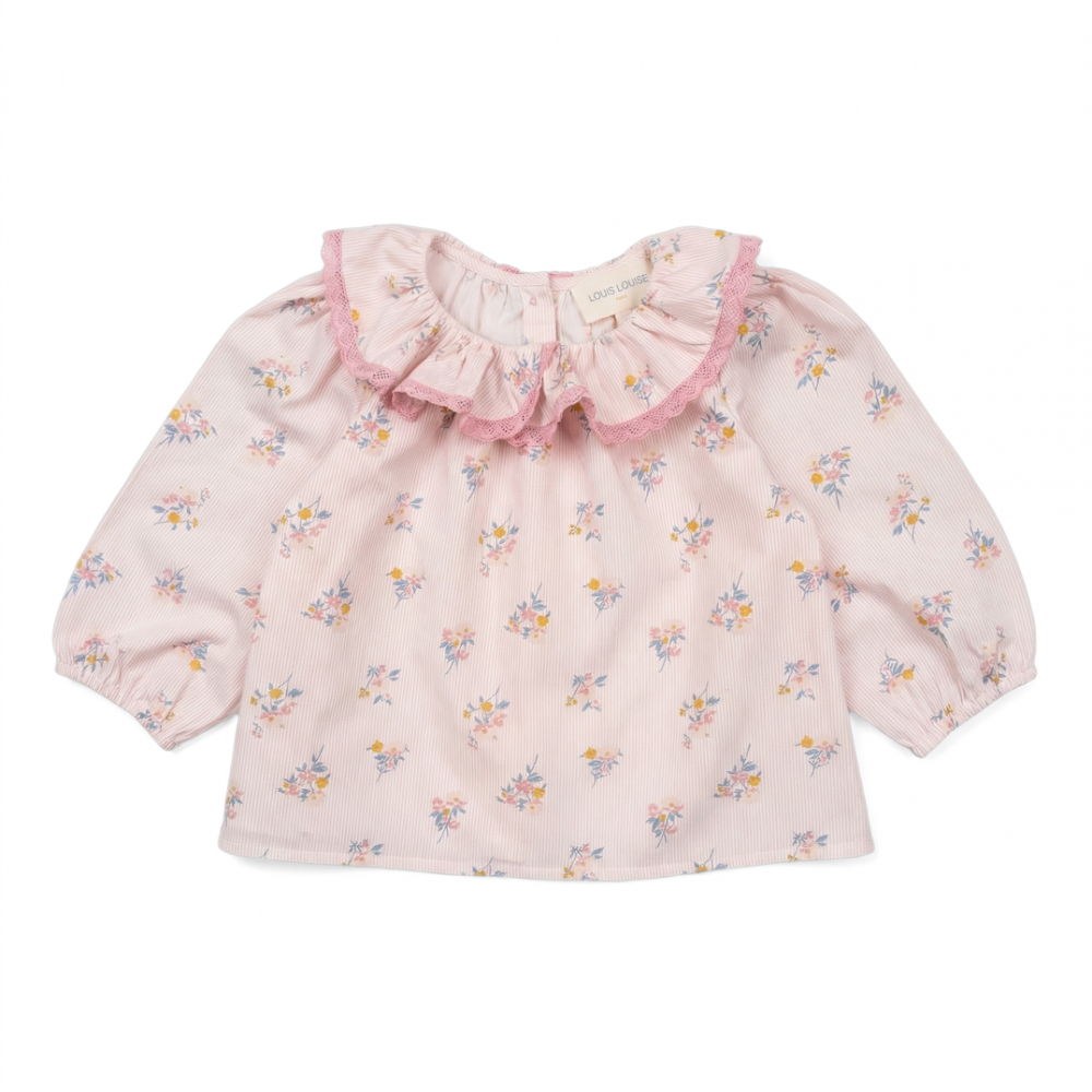 Tunic Lissou Cotton Stripe Bouquet