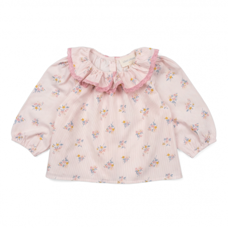 Tunic Lissou Cotton Stripe Bouquet