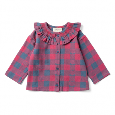 Tunic Nola Twill Check Heart