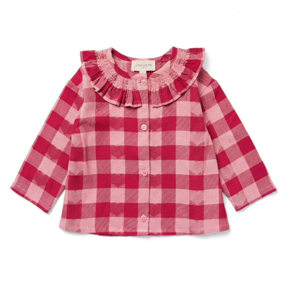 Tunic Nola Twill Check Heart