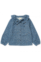 Tunic Angele Light Denim Leopard