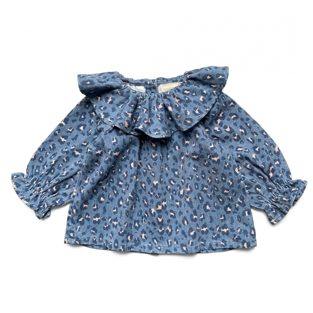 Tunic Lilie Light Denim Leopard