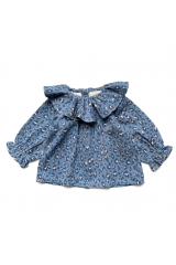 Tunic Lilie Light Denim Leopard