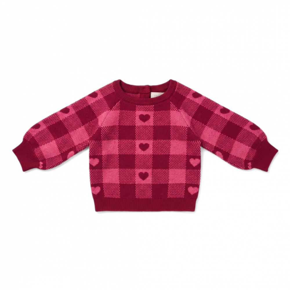 Pull Elia Knitted Jacquard Heart
