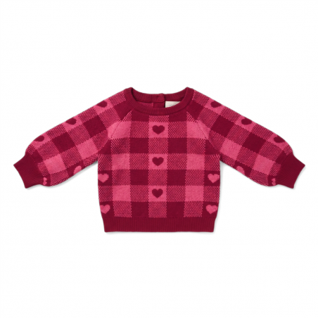 Pull Elia Knitted Jacquard Heart