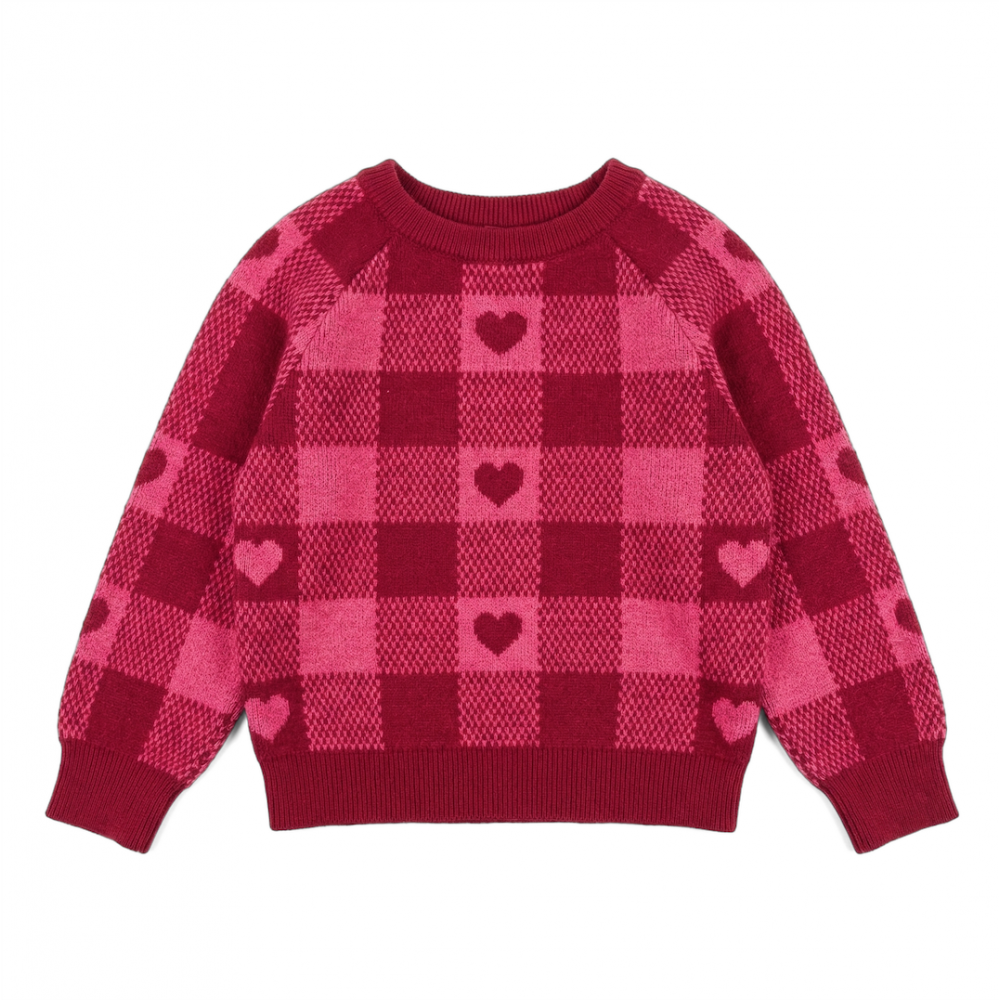 Pull Elia Knitted Jacquard Heart