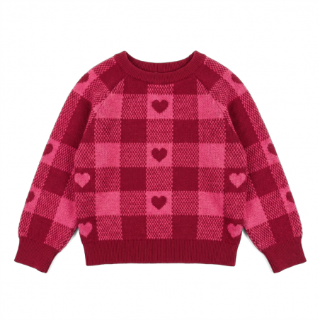 Pull Elia Knitted Jacquard Heart