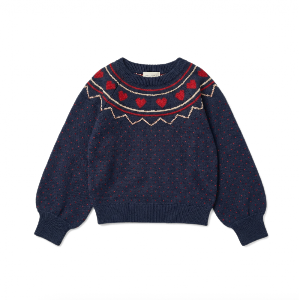 Pull Elias Knitted Jacquard Big Heart