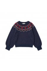 Pull Elias Knitted Jacquard Big Heart