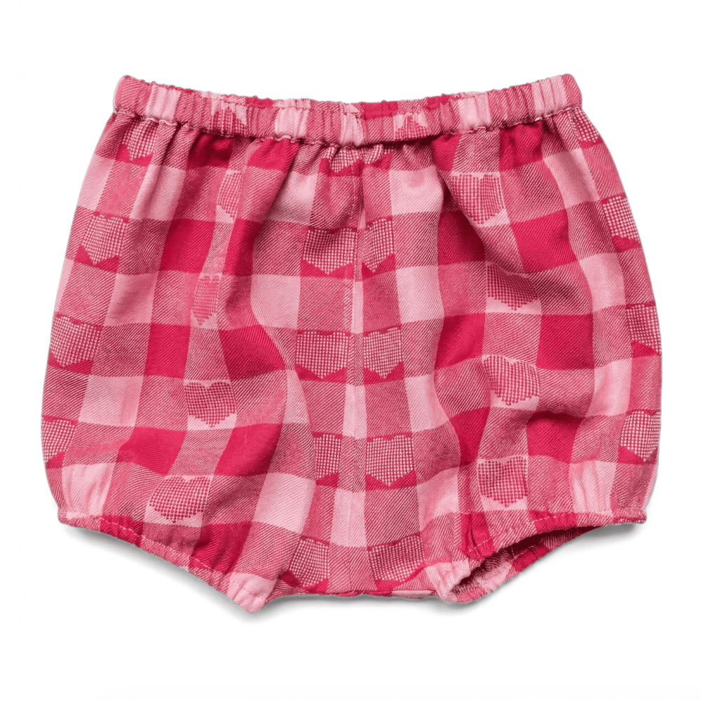 Bloomer London Twill Check Heart