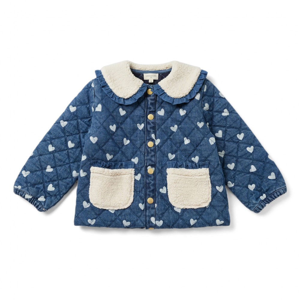 Jacket Carda Denim Heart