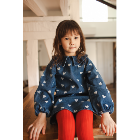 Dress Odile Denim Heart