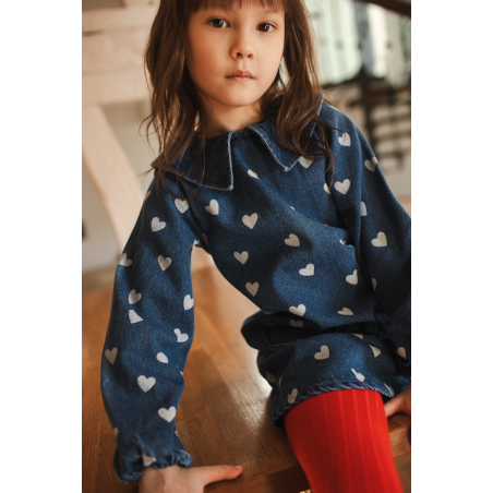 Dress Odile Denim Heart