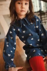 Dress Odile Denim Heart
