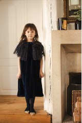 Dress Fairy & glitter Tulle Cape Velvet