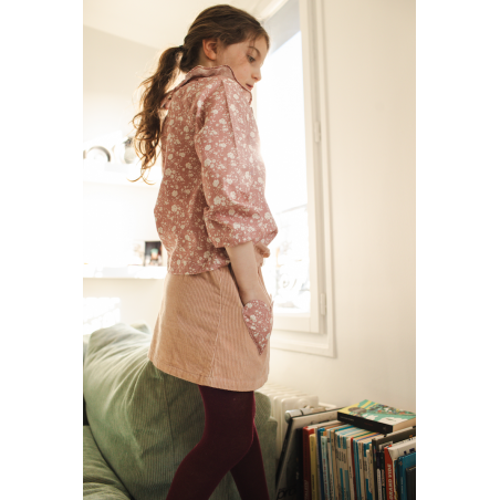 Tunic Angele Twill Romantic Flower