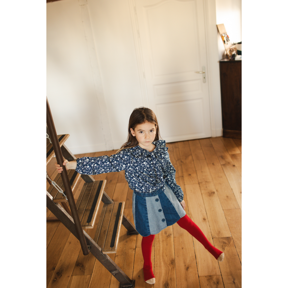 Tunic Angele Twill Romantic Flower