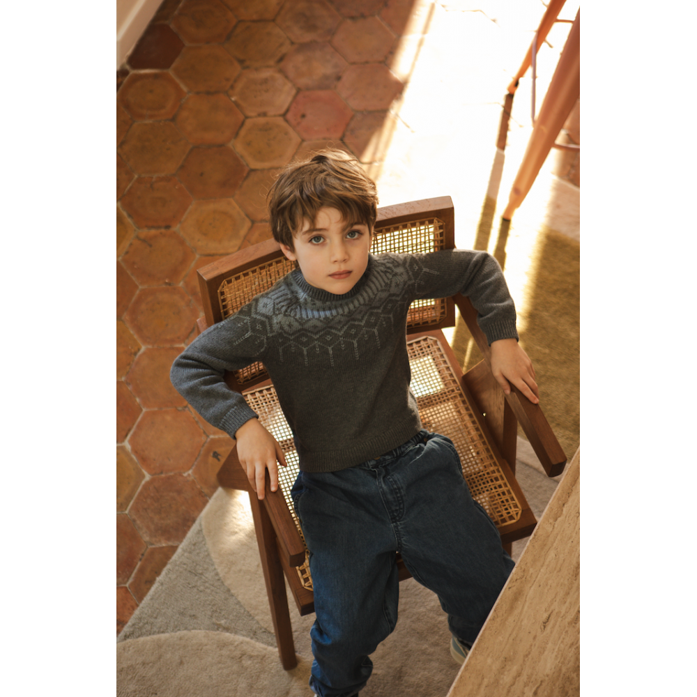 Pull Robert Knitted  Jacquard