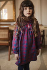 Dress Benjamine Twill Check Heart