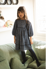 Dress Mahana Light Denim Leopard
