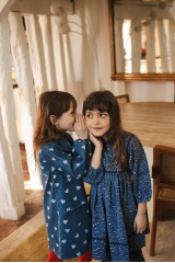 Dress Mahana Light Denim Leopard