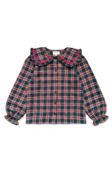 Tunic Sybillou Twill Tartan