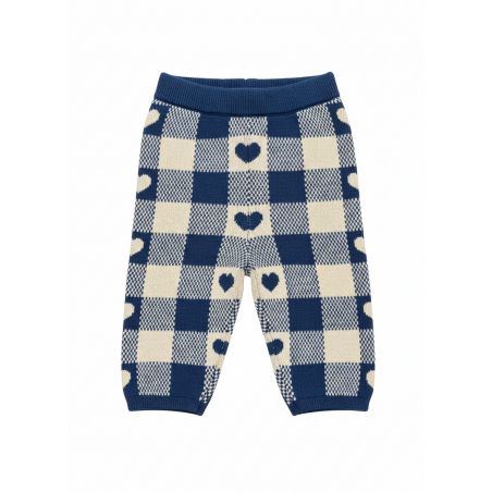 Leggings Sourire Knitted Jacquard Heart