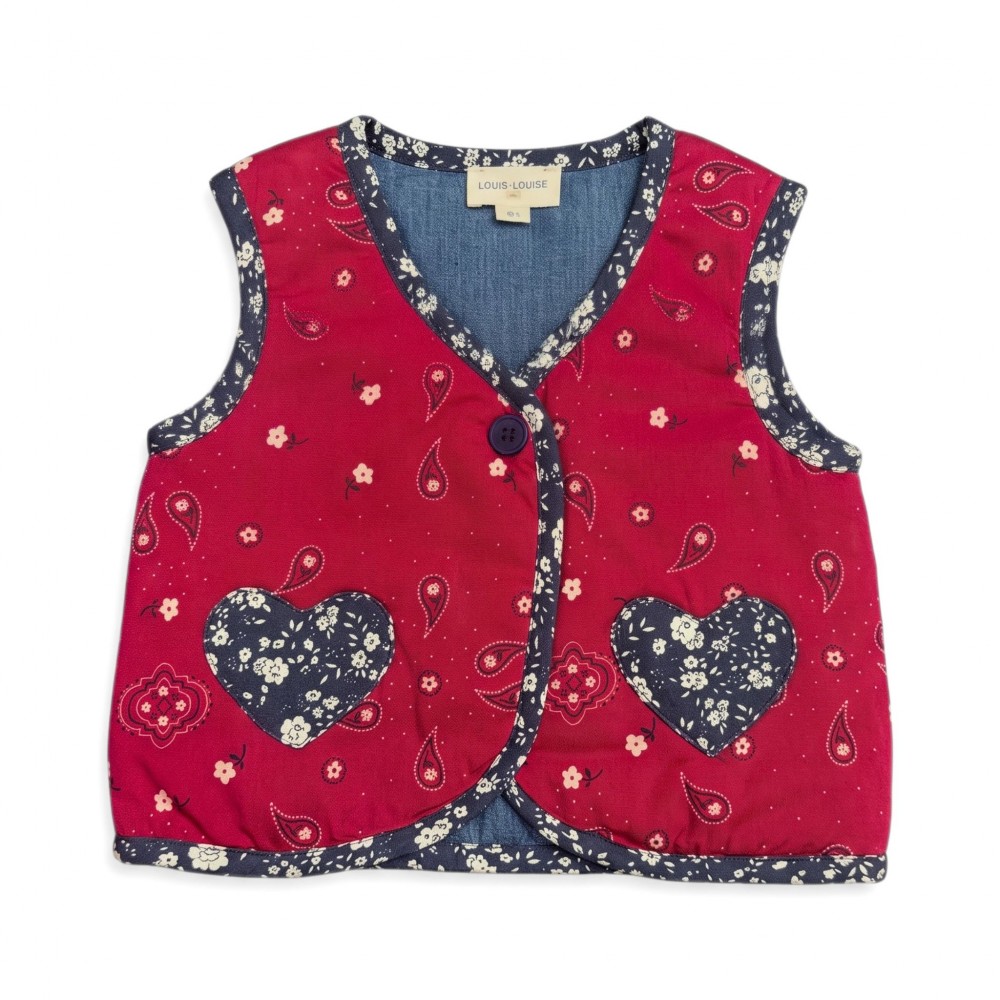 Cardigan Meryl Twill Bandana