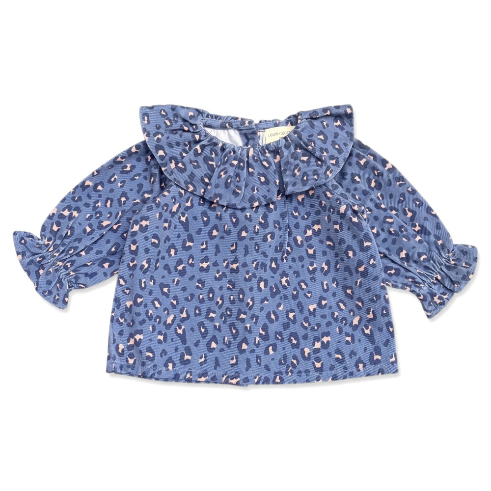Tunic Lilie Light Denim Leopard