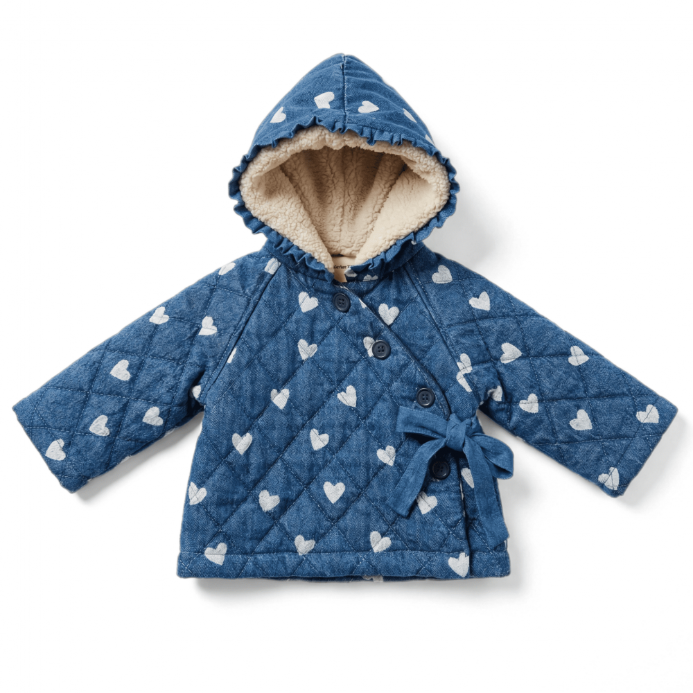 Jacket Cardi Denim Heart