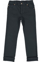 TROUSERS DEAN STRIPE DENIM