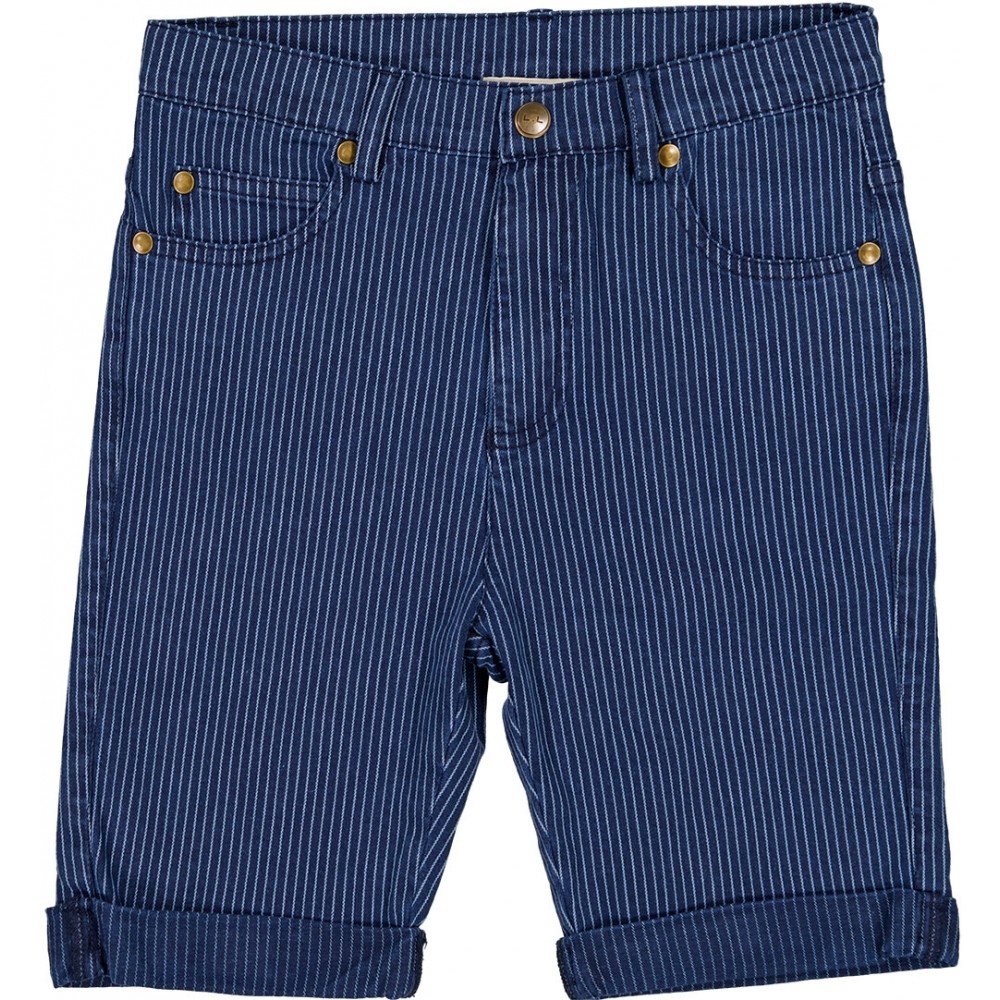 BERMUDA DEAN DENIM RAYÉ